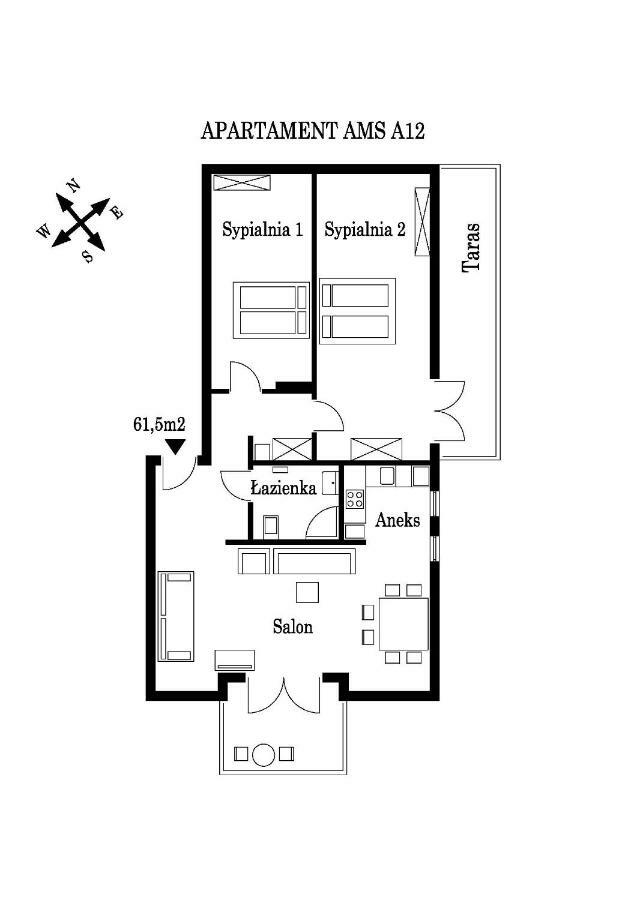 里沃Apartament Ams A12公寓 外观 照片